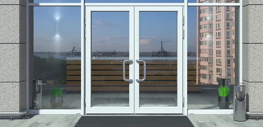 storefront glass repair in Three Lakes, FL